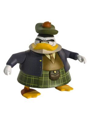 Disney DuckTales Flintheart Glomgold Action Figure Plaid Outfit Rare Toy Collect